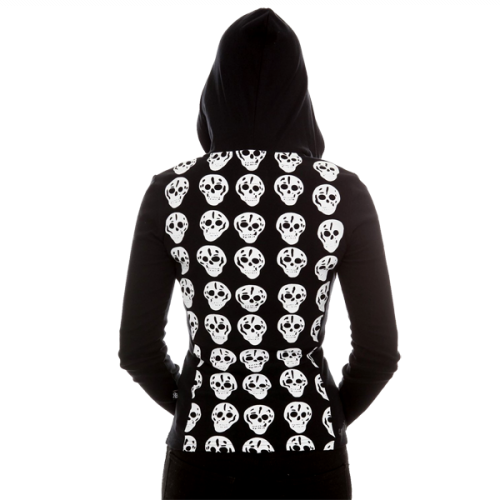 Tripp Royal Bones Skull Skeleton Goth Hoodie