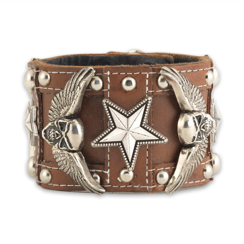 Flying Skulls Cuff